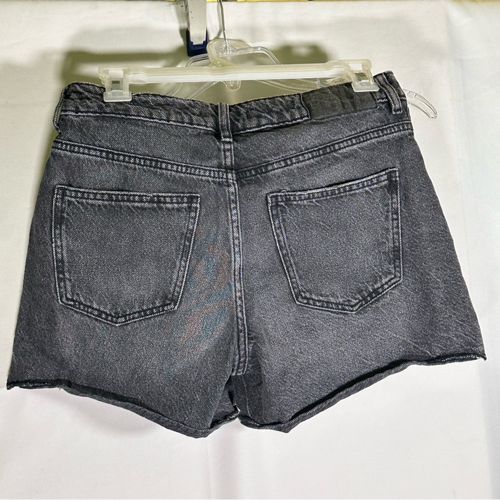 PacSun Charcoal Black Mom Shorts 26 Jean Shorts - Picture 6 of 8